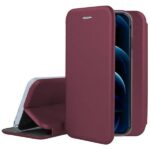 Bordo atverčiamas dėklas Samsung S938 S25 Ultra Book Elegance su telefono laikikliu