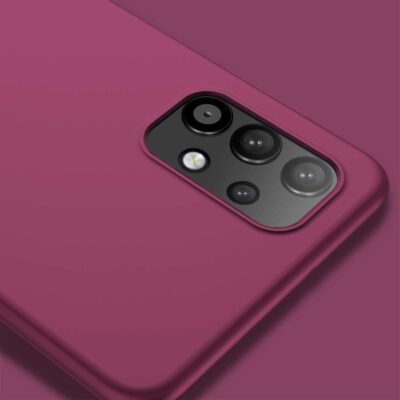 Bordo dėklas Samsung Galaxy A235 A23 4G su matiniu paviršiumi ir apsauga fotoaparatui
