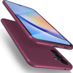 Bordo dėklas Samsung Galaxy A346 A34 5G su matiniu paviršiumi ir atvira kamera