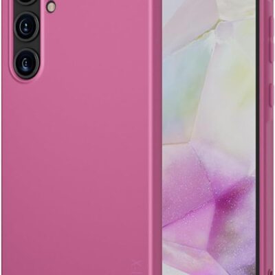 Bordo dėklas Samsung Galaxy A356 A35 5G X-level Guardian, rožinis atvejis su trimis kameromis