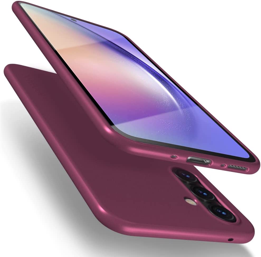 Bordo dėklas Samsung Galaxy A546 A54 5G X-level Guardian Bordo dėklas Samsung Galaxy A546 A54 5G apsaugai su tiksliais angomis ir matiniu paviršiumi