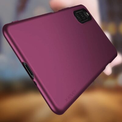 Bordo dėklas Sony Xperia 10 III X-level Guardian, apsaugantis telefoną su tiksliais išpjovomis kamerai ir prievadams