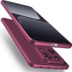 Bordo dėklas Xiaomi 13 Pro X-level Guardian telefone su matiniu paviršiumi ir atidengtomis kamerų angomis
