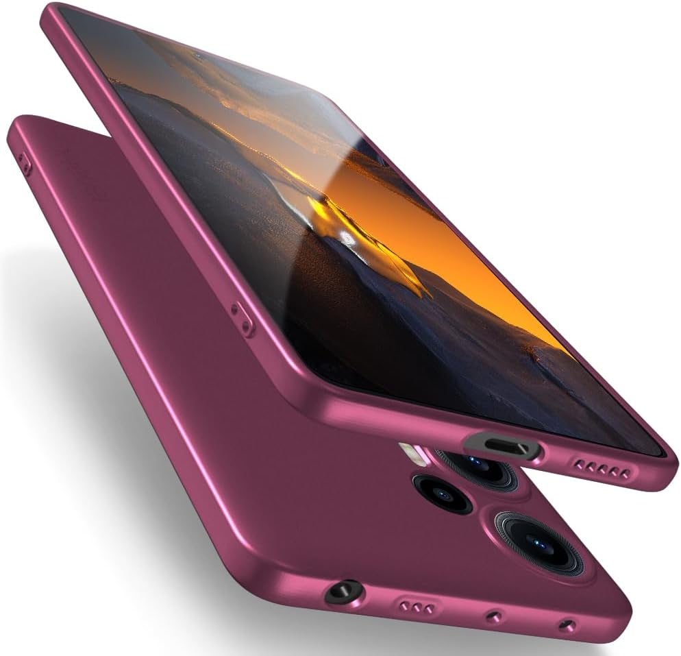 Bordo deklas Xiaomi Poco F5 5G X-level Guardian Bordo deklas Xiaomi Poco F5 5G is matiniu pavirsiumi ir tvirtai prigludusiu dizainu