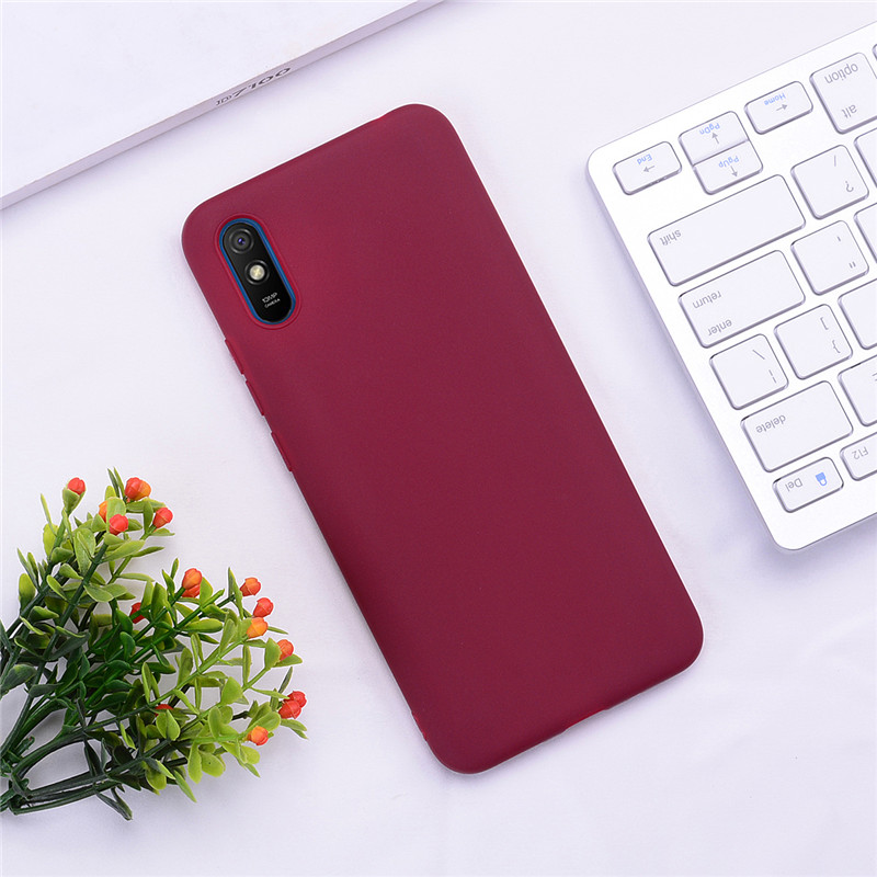 Bordo dėklas Xiaomi Redmi 9A 9AT X-level Guardian Bordo dėklas Xiaomi Redmi 9A 9AT telefonu apsauga su kamera atvara