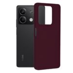 Bordo dėklas Xiaomi Redmi Note 13 5G su dideliu kameros skyriu ir minkštu paviršiumi