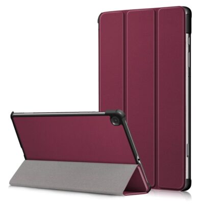 Bordo dėklas Xiaomi Redmi Pad Pro 12.1 colio tabletėms, pagamintas iš dirbtinės odos, matomas sulankstytas stovėjimo pozicijoje