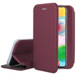 Bordo spalvos atverciamas deklas Samsung Galaxy A41 A415