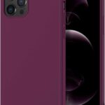 Bordo spalvos dėklas Apple iPhone 12 Pro Max X-level Dynamic su matiniu paviršiumi