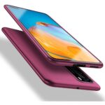 Bordo spalvos dėklas Huawei P40 telefonnui X-level Guardian