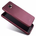 Bordo spalvos dėklas Samsung Galaxy A520 A5 2017 X-level Guardian su apsauga kamerai