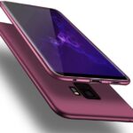 Bordo spalvos dėklas Samsung Galaxy G960 S9 X-level Guardian su matiniu paviršiumi ir tiksliais išpjovomis kamerai
