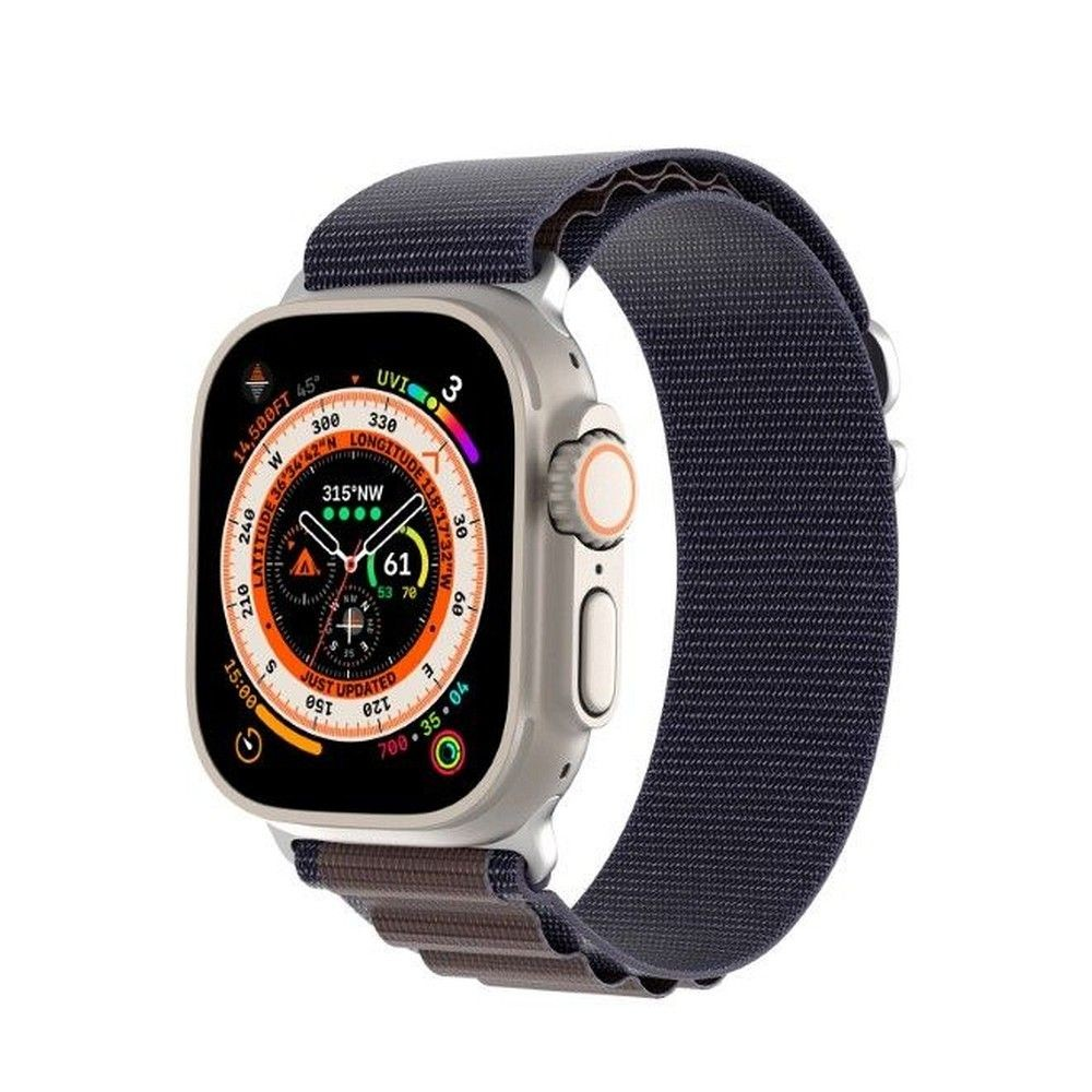 Indigo apyrankė Dux Ducis GS Series Apple Watch 38 40 41mm Indigo apyrankė Dux Ducis GS Series Apple Watch 38 40 41mm su tamsiai mėlyna tekstiline juosta