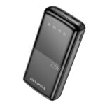 Juoda išorinė baterija Power Bank Awei P13K PD20W su 225W įkrovimo galia