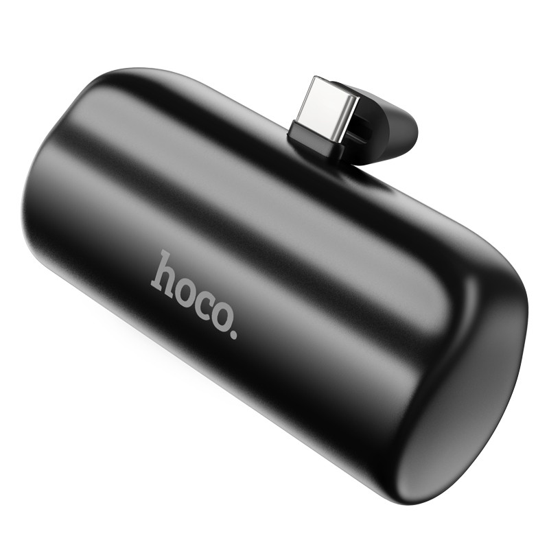 Juoda išorinė baterija Power Bank Hoco J106 Juoda išorinė baterija Power Bank Hoco J106 su Type-C jungtimi ir matomu prekės ženklu