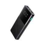 Juoda išorinė baterija Power Bank Joyroom JR-PBF20 su LED ekranu rodančiu baterijos kiekį