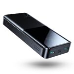 Juoda išorinė baterija Power Bank Joyroom JR-T014 su 15W galia ir 20000mAh talpa