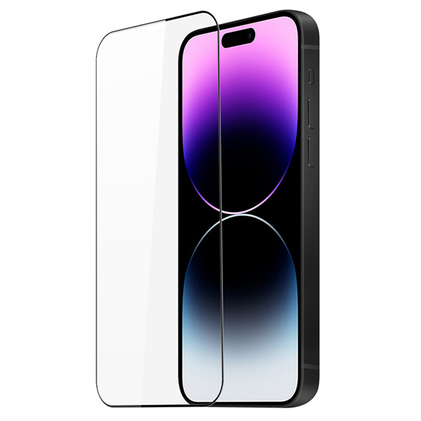 Juodais apvadais apsauginis stikliukas Dux Ducis Apple iPhone 14 Pro Max Juodais apvadais apsauginis stikliukas Apple iPhone 14 Pro Max su skaidria apsauga ir juodu kraštu