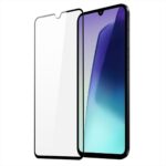 Juodais apvadais apsauginis stikliukas Xiaomi Redmi 14C ir Poco C75 telefonams