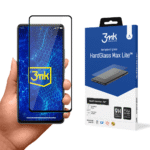 Juodas apsauginis stiklas Samsung Galaxy A536 A53 5G 3MK Hard Glass Max Lite su originaliu pakuotės dizainu