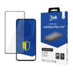 Juodas apsauginis stiklas Samsung Galaxy A546 A54 5G 3MK Hard Glass Max Lite su pilku kraštu