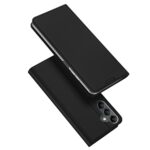 Juodas atverčiamas dėklas Samsung A356 A35 5G Dux Ducis Skin Pro su kamera ir mygtukais matomas