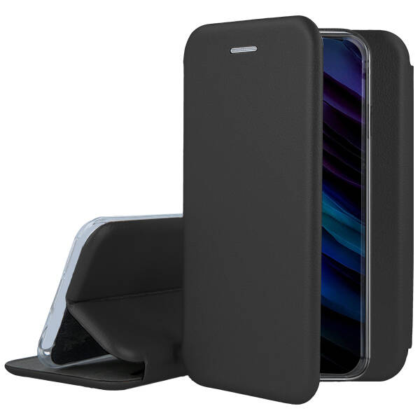 Juodas atverčiamas dėklas Samsung Galaxy S926 S24 Plus Book Elegance Juodas atverčiamas dėklas Samsung Galaxy S926 S24 Plus Book Elegance su tvirtu korpusu ir apsauga
