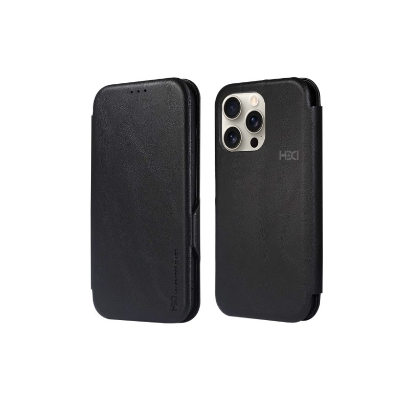 Juodas dėklas Samsung S901 S22 5G HDD Classic Wallet Juodas atverčiamas dėklas Samsung S901 S22 5G HDD Classic Wallet su matiniu paviršiumi