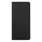 Juodas atverčiamas dėklas Sony Xperia 10 VI Dux Ducis Skin Pro su perforuotomis skylutėmis viršuje ir apačioje
