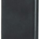 Juodas atverčiamas dėklas Xiaomi Poco F7 UItra Business Style su matiniu paviršiumi