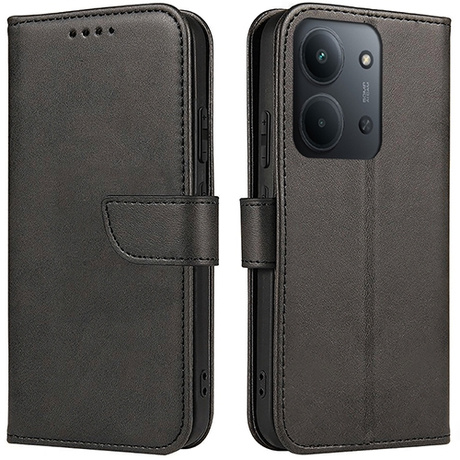 Juodas atverčiamas dėklas Xiaomi Redmi 15C 4G Wallet Juodas atverčiamas dėklas Xiaomi Redmi 15C 4G Wallet odinis su magnetiniu užsegimu