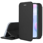 Juodas atverčiamas dėklas Xiaomi Redmi 9A 9AT book elegance su atverčiamu dangčiu