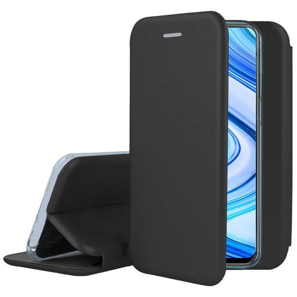 Juodas atverčiamas dėklas Xiaomi Redmi A3 Book Elegance Juodas atverčiamas dėklas Xiaomi Redmi A3 su ekranu ir apsauga