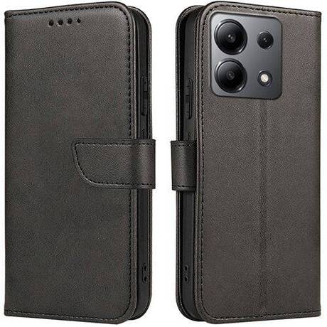 Juodas atverčiamas dėklas Xiaomi Redmi Note 13 Pro 4G Poco M6 Pro 4G Wallet Juodas atverčiamas dėklas Xiaomi Redmi Note 13 Pro 4G Poco M6 Pro 4G Wallet su magnetiniu užsegimu