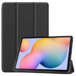Juodas dėklas Apple iPad Air 4 5 6 7 10.9 11 Smart Leather su atverčiamu dangčiu.