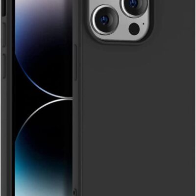 Juodas dėklas Apple Iphone 14 Pro Max X-level Dynamic su matiniu paviršiumi ir apsauga kamerai