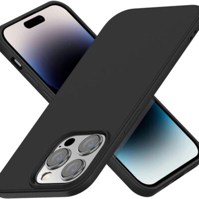 Juodas dėklas Apple Iphone 14 Pro X-level Dynamic su matiniu paviršiumi ir kamera