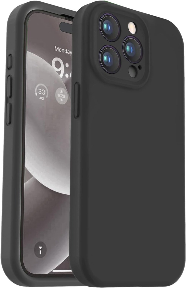 Juodas dėklas Apple iPhone 15 Pro X-level Dynamic Juodas dėklas Apple iPhone 15 Pro X-level Dynamic su matiniu paviršiumi ir apsauga aplink kameros dalį