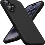 Juodas dėklas Apple iPhone 16 Plus Mercury Silicone minkšto silikono