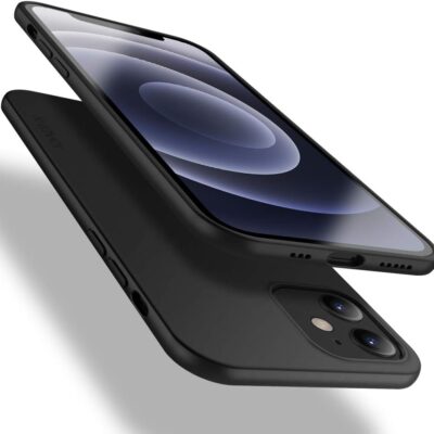 Juodas dėklas Apple iPhone 16 Plus X-level Guardian su matiniu paviršiumi ir tiksliais išpjovomis