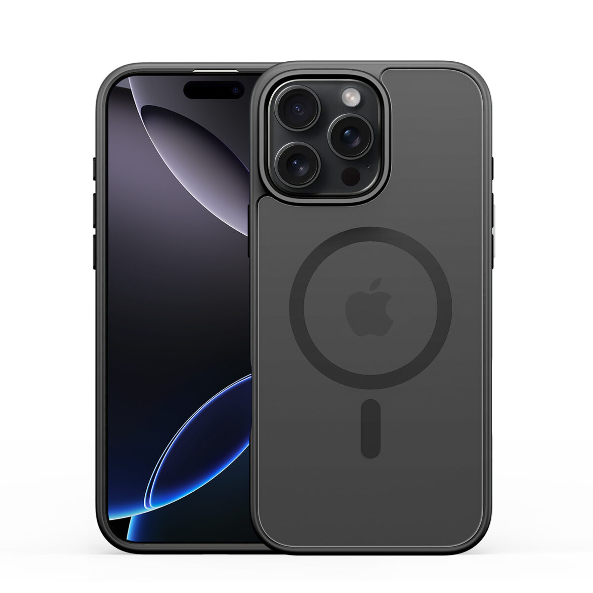Juodas dėklas Apple iphone 16 Pro Max Dux Ducis Yind Juodas dėklas Apple iphone 16 Pro Max Dux Ducis Yind su išskirtiniu apsauginiu kampu ir MagSafe žiedu