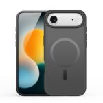 Juodas dėklas Apple iphone 17 Air su apsauga aplink kameros objektyvą