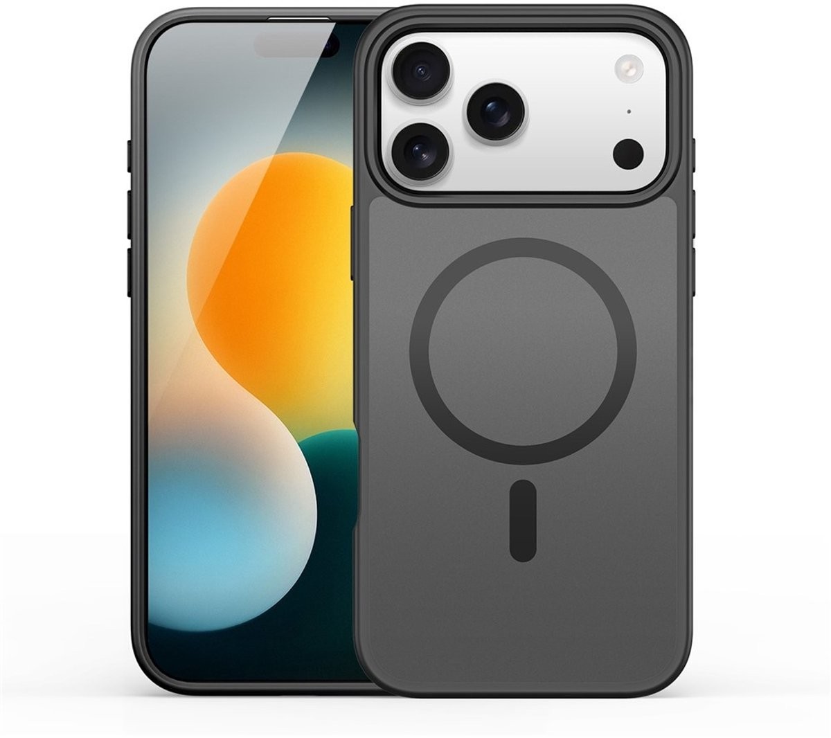 Juodas dėklas Apple iphone 17 Pro Max Dux Ducis Yind Juodas dėklas Apple iphone 17 Pro Max Dux Ducis Yind su apsauga aplink kameras