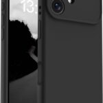 Juodas dėklas Apple iPhone 17 X-level Dynamic su matiniu paviršiumi ir tiksliais angomis kamerai ir mygtukams