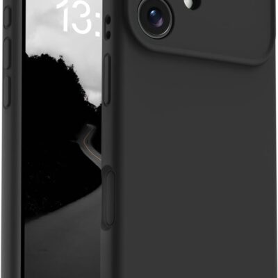 Juodas dėklas Apple iPhone 17 X-level Dynamic su matiniu paviršiumi ir tiksliais angomis kamerai ir mygtukams