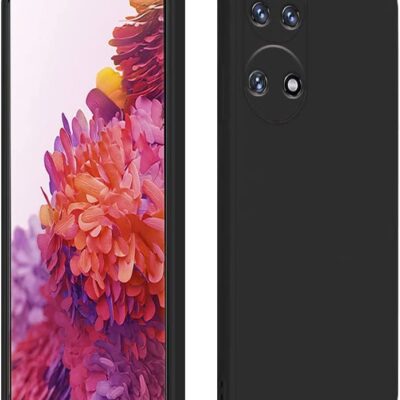Juodas dėklas Huawei P50 Pro X-level Dynamic aplink telefoną su kamerų išpjova