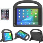 Juodas dėklas Lenovo Tab M10 5G 10.6 Shockproof Kids vaikams su rankena ir stoveliu