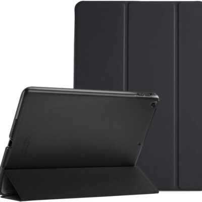 Juodas dėklas Lenovo Tab M11 TB330 Smart Soft su trijų dalių stovėjimu