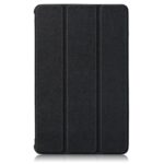 Juodas dėklas Lenovo Tab M8 TB-8505 Smart Leather su trijų dalių priekiu