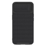 Juodas dėklas Nillkin Textured S telefonui Apple iPhone 14 Plus su tekstūruota danga